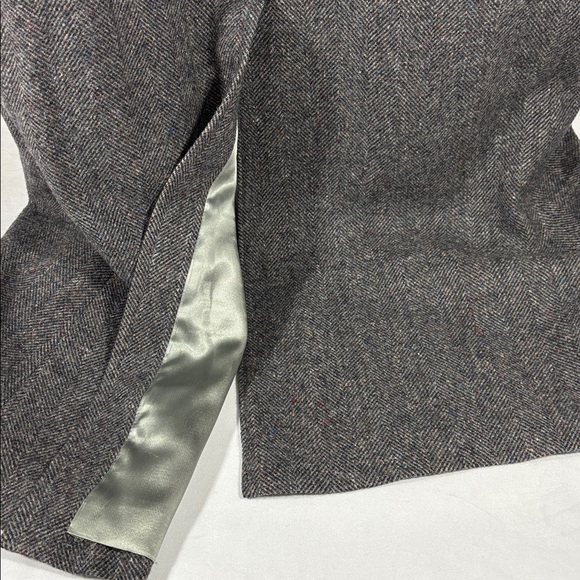 Vintage Pendleton Herringbone Tweed 100% Pure Virgin Wool Luxury Overcoat 40 - Picture 5 of 7